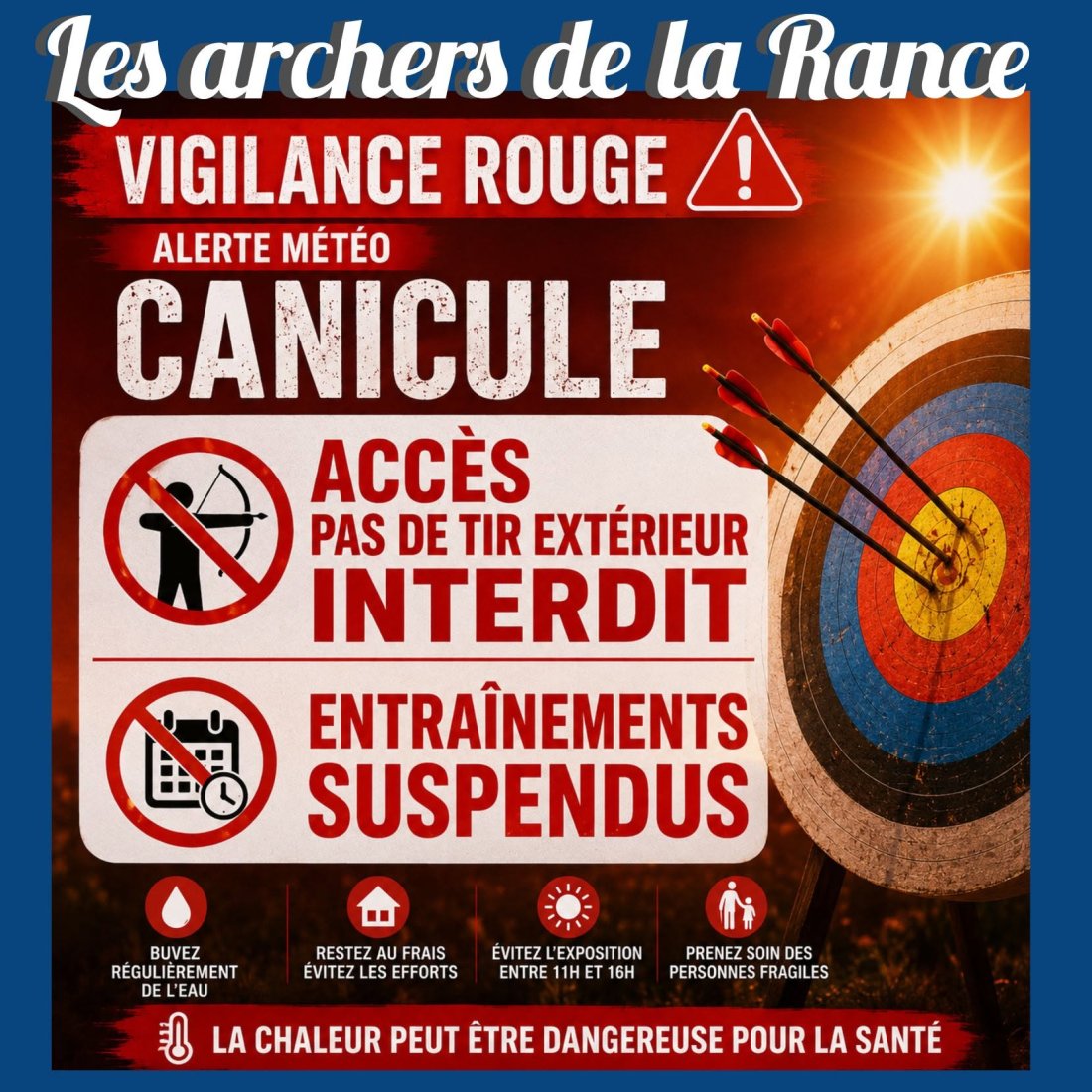Vigilance canicule - Arrêté préfectoral - Département Ille et Vilaine à compter du 10/07/26